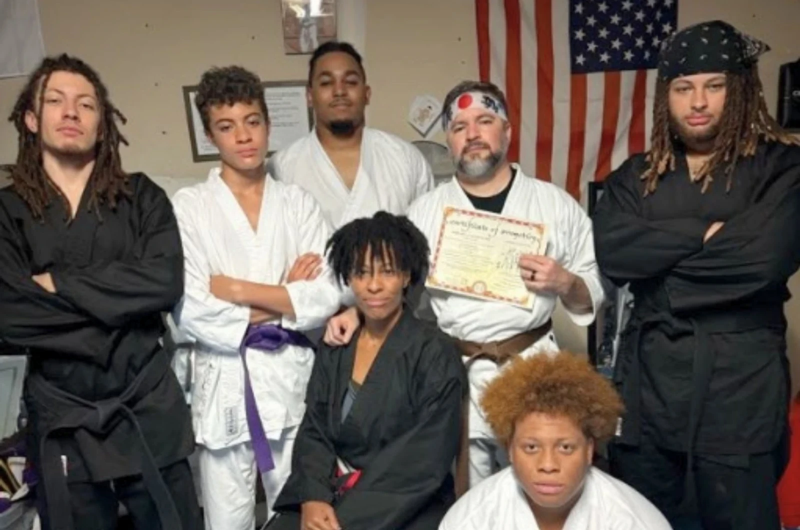 Karate fitness training at The Blazing Dragon Dojo