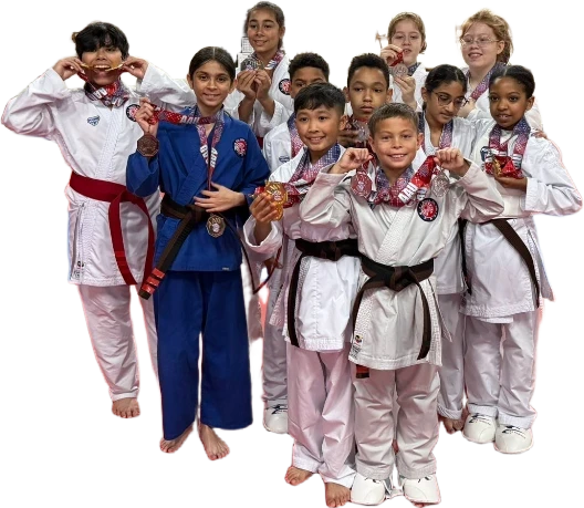 Kids martial arts student